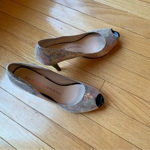 Sacha London Peep Toe Heels